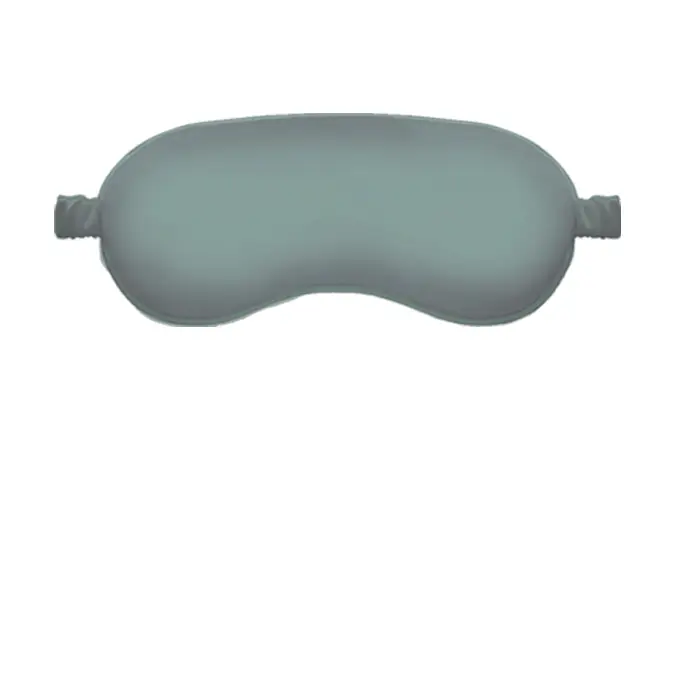 Antifaz para dormir de seda verde